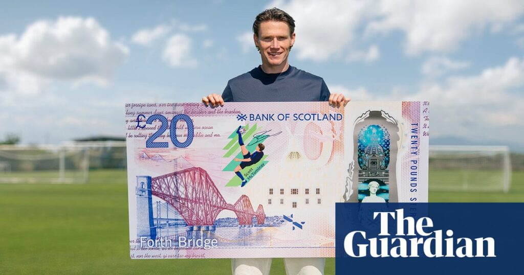 Scott McTominay’s overhead kick to feature on limited-edition £20 banknote | Scotland