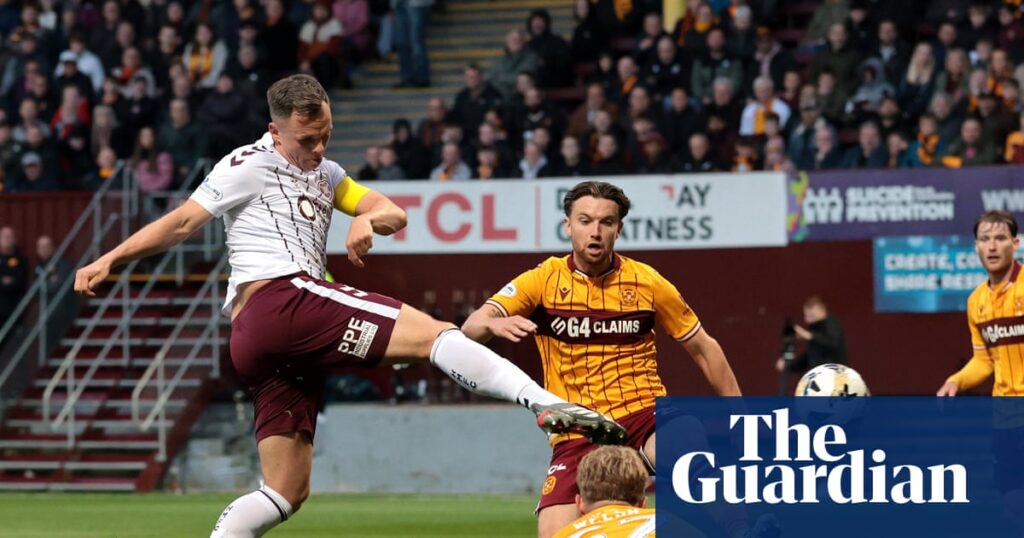 Shankland earns point for Hearts at Motherwell as title race goes to the wire | Scottish Premiership