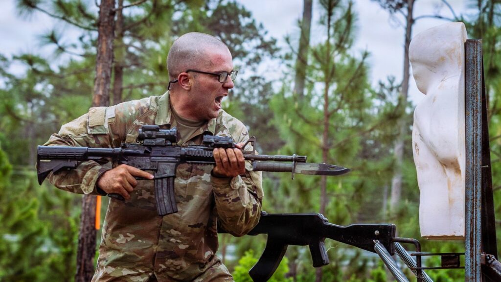 Soldiers at Ranger School will now fix bayonets in test of grit