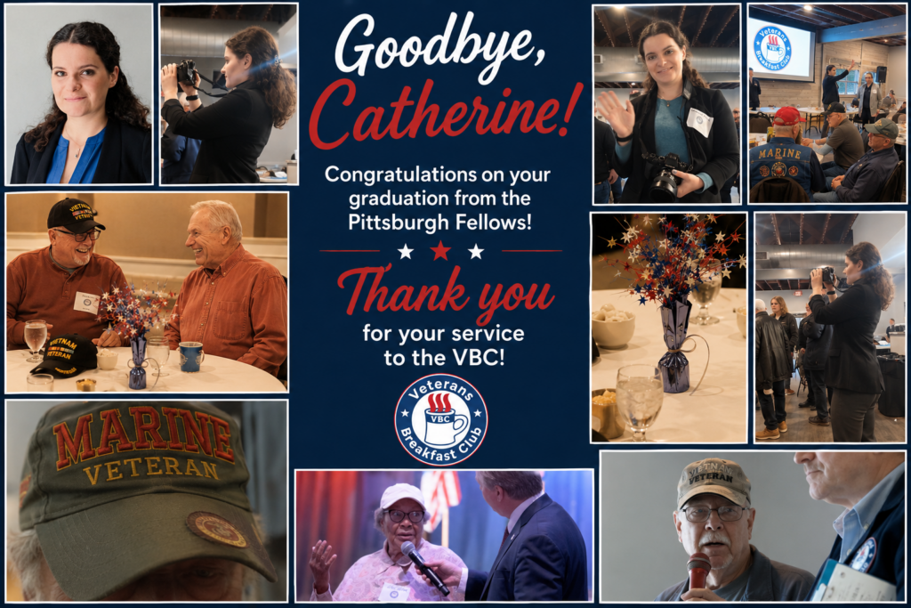 Thank You, Catherine Maher! - Veterans Breakfast Club