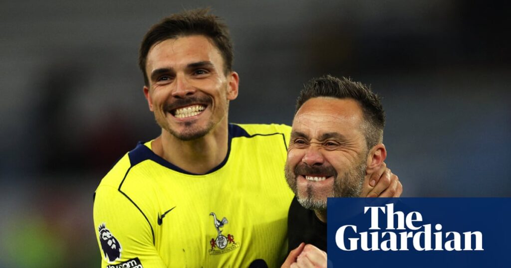 Tottenham ‘courage’ more important than points, says Roberto De Zerbi | Premier League