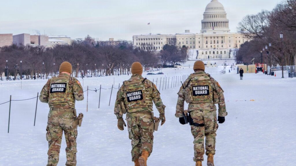 Two National Guard officers honored for actions during DC shooting