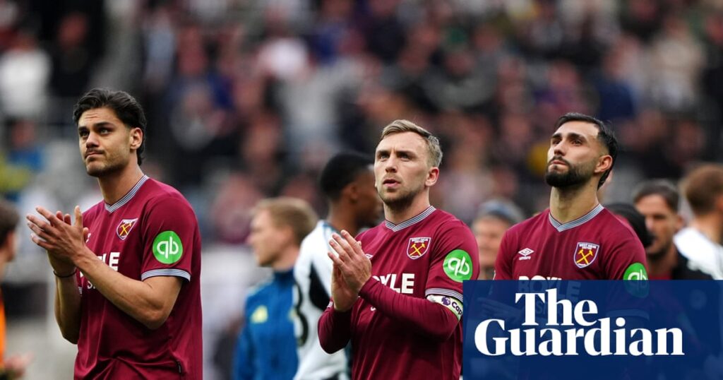 West Ham could have to raise £100m in player sales if they are relegated | West Ham United West Ham could have to raise £100m in player sales if they are relegated | West Ham United