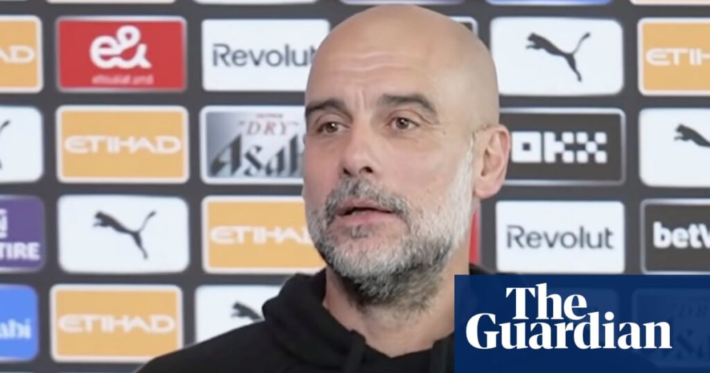 ‘My vibe and energy will be there for ever’: Guardiola turns on charm in City farewell | Pep Guardiola