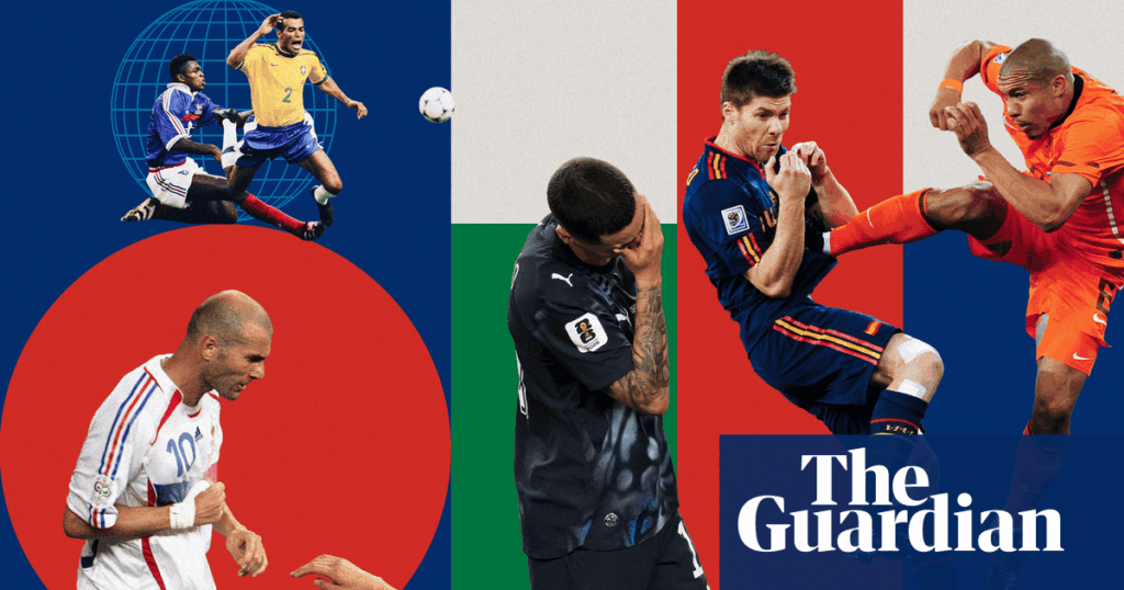A history of World Cup red cards: high feet, lost heads and a covered mouth | World Cup 2026