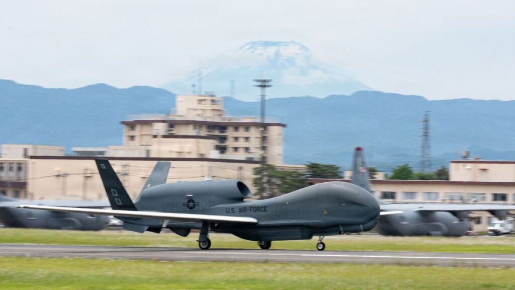Air Force relocates recon drone squadron to Japan