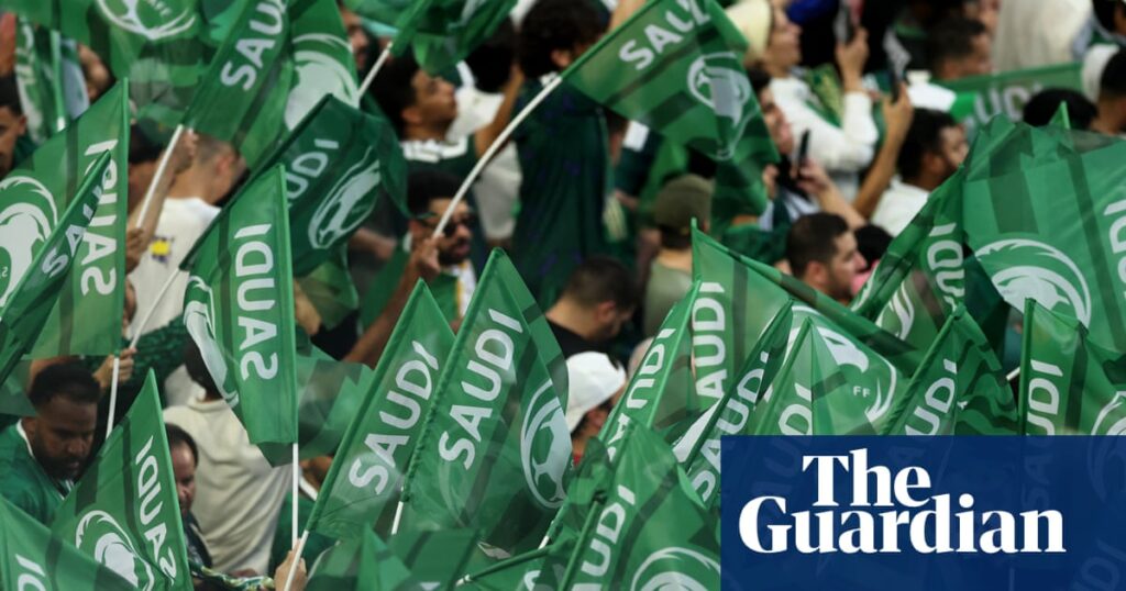 Aramco’s petrodollar backing of World Cup leaves stain of sportswashing | World Cup 2026
