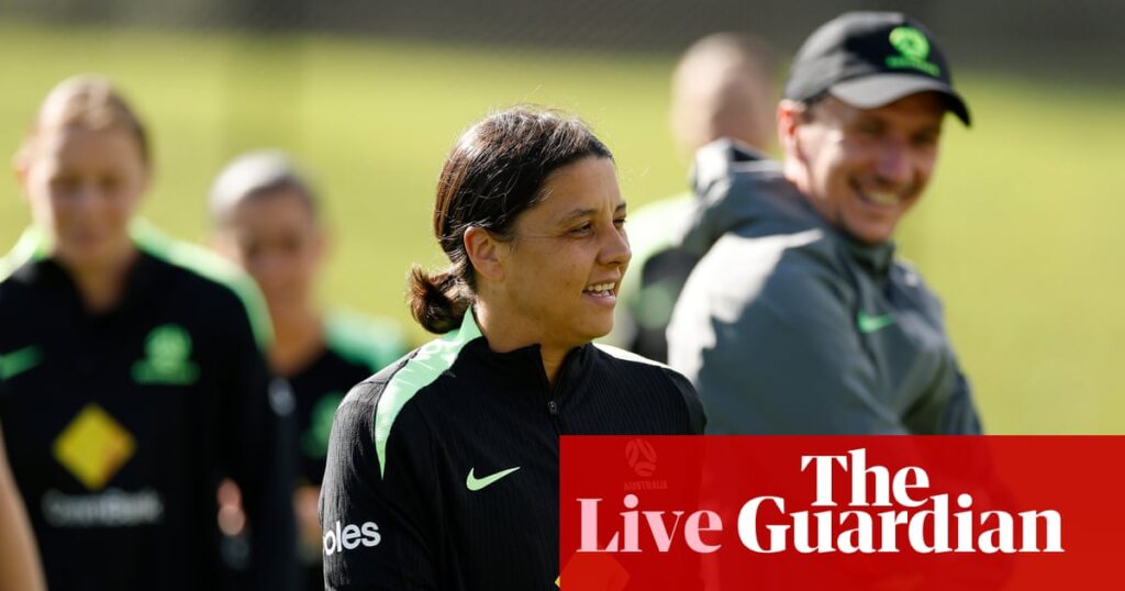 Australia v Mexico: women’s international football friendly – live | Matildas