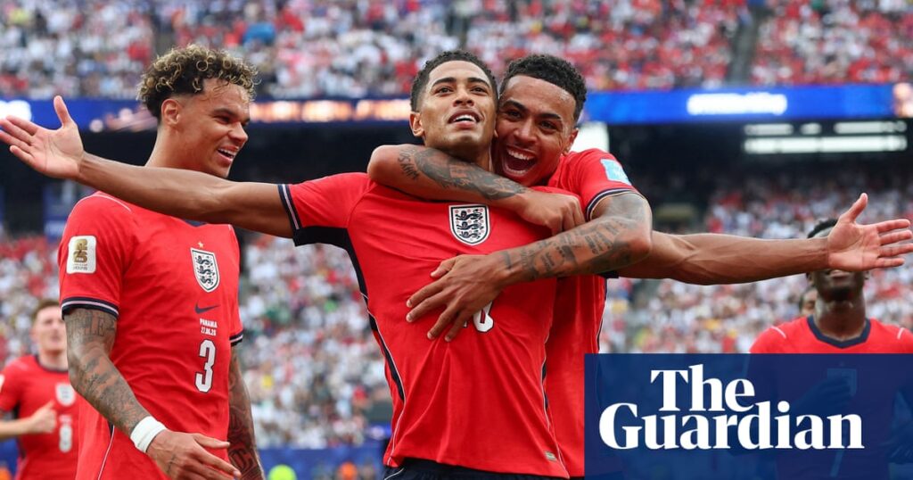 Bellingham and Kane strike as England seal top spot with World Cup win over Panama | World Cup 2026