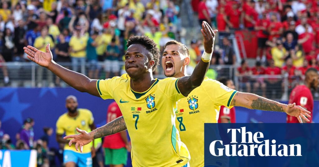 Brazil find that everything good flows through Vini of New Jersey | Vinícius Júnior