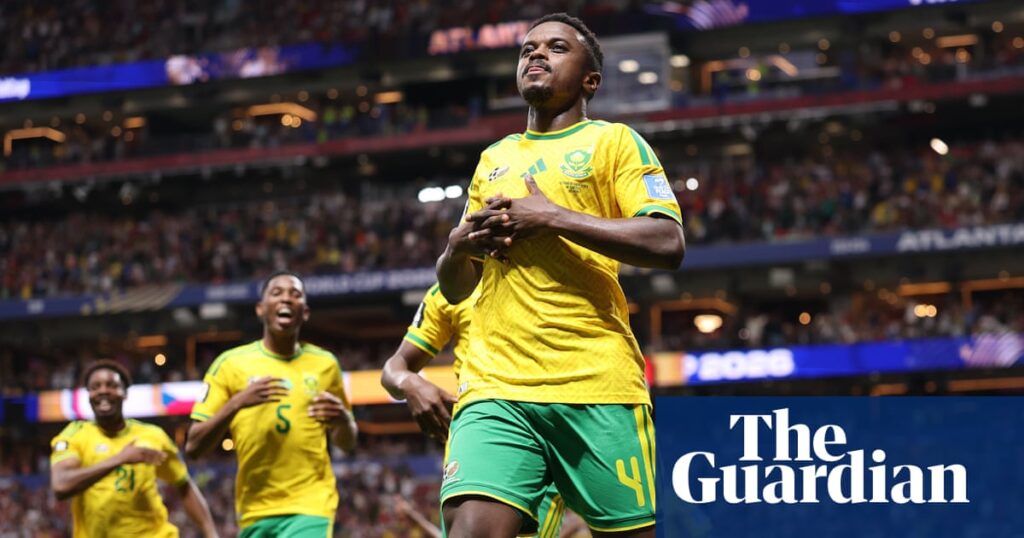 Broos hits out at stadium and ‘straight’ Czechia after South Africa rescue point | World Cup 2026