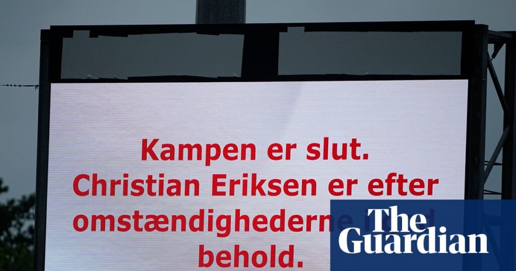 Denmark midfielder Christian Eriksen collapses on pitch during international friendly | Christian Eriksen