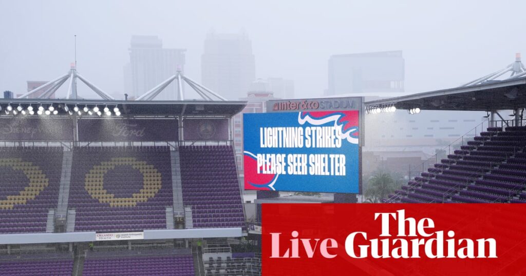 England v Costa Rica: World Cup 2026 warm-up delayed by storm – live | Friendlies