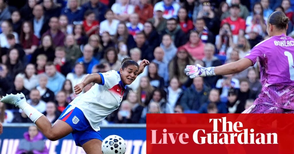 England v Ukraine: Women’s World Cup qualifier – live | Women’s World Cup 2027 qualifiers England v Ukraine: Women’s World Cup qualifier – live | Women's World Cup 2027 qualifiers