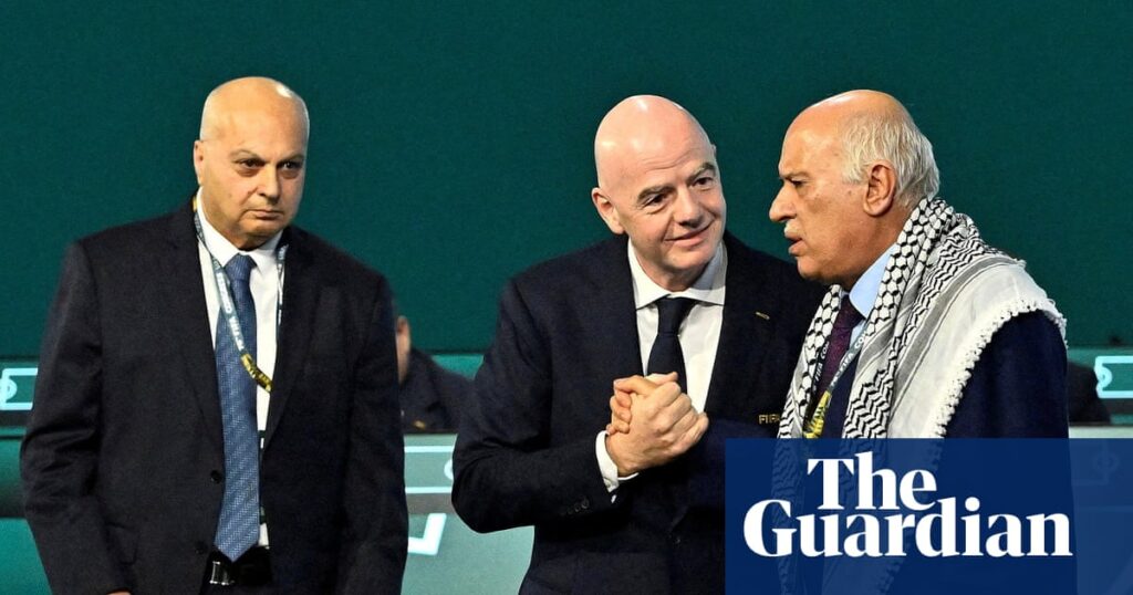 Fifa plans symbolic Israel v Palestine fixture as opening game of new under-15s tournament | Fifa