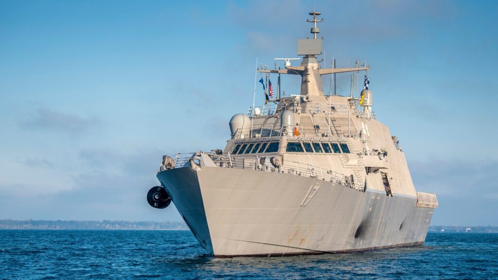Fire aboard USS Indianapolis leaves 7 with minor injuries