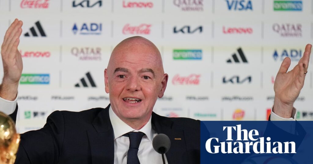 Gianni Infantino tells football fans to ‘chill’ in response to Fifa’s critics | World Cup 2026 Gianni Infantino tells football fans to ‘chill’ in response to Fifa’s critics | World Cup 2026
