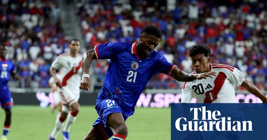 Haiti forced to change World Cup jerseys after Fifa rejects ‘political’ elements | Haiti football team Haiti forced to change World Cup jerseys after Fifa rejects ‘political’ elements | Haiti football team