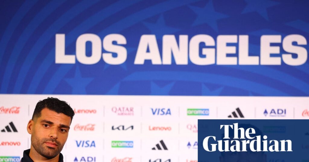 Iran’s footballers arrive in US amid peace deal but admit tension ‘undermines joy’ | Iran