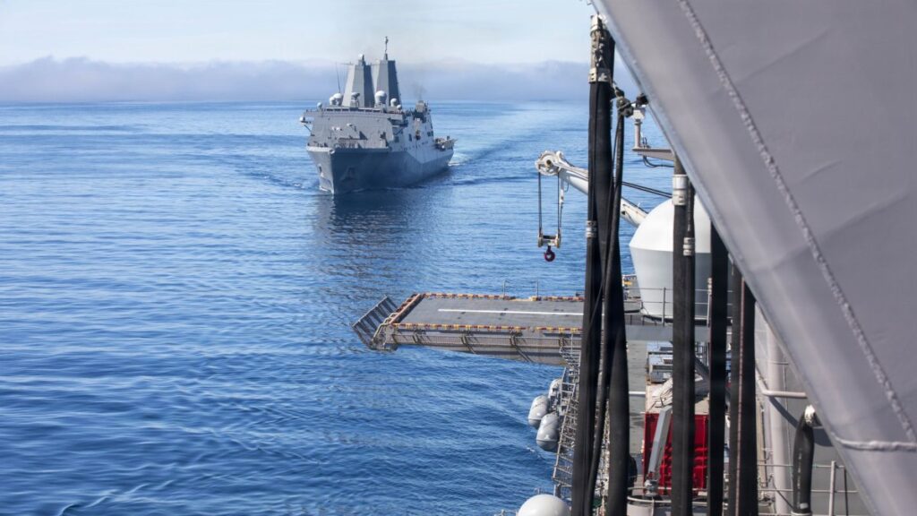 Navy searching for missing Marine off the California coast