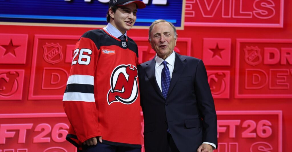New Jersey Devils Select Alexander Command at 12th Overall in the 2026 NHL Entry Draft