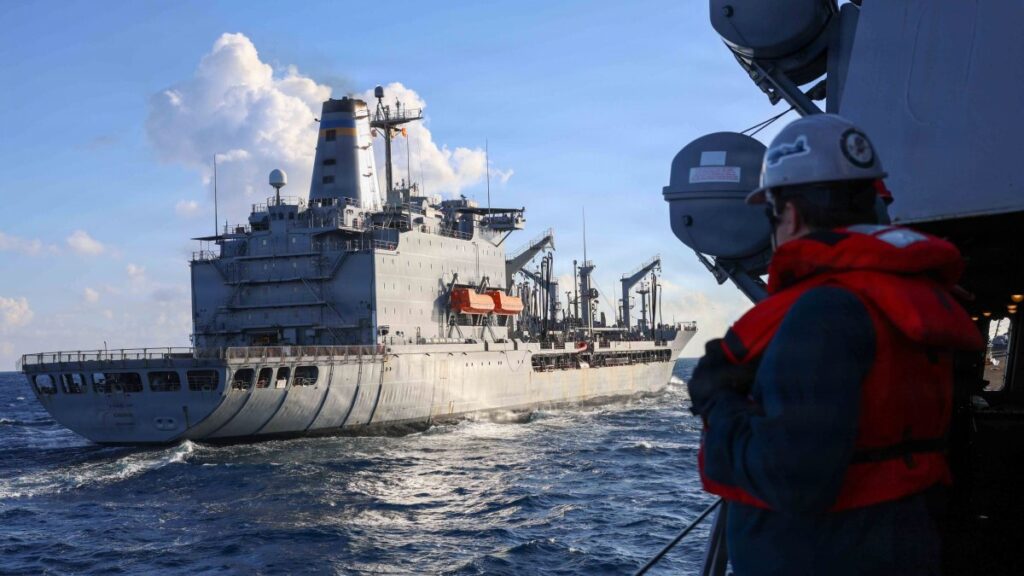 Refueling ship to get Presidential Unit Citation