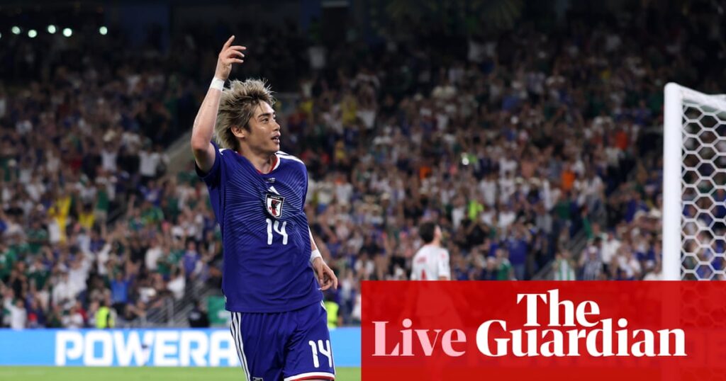 Tunisia v Japan: World Cup 2026 – live | World Cup 2026 Tunisia v Japan: World Cup 2026 – live | World Cup 2026