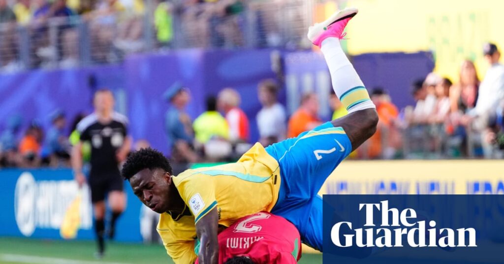 Vinícius Júnior rescues lacklustre Brazil as Morocco earn deserved World Cup draw | World Cup 2026