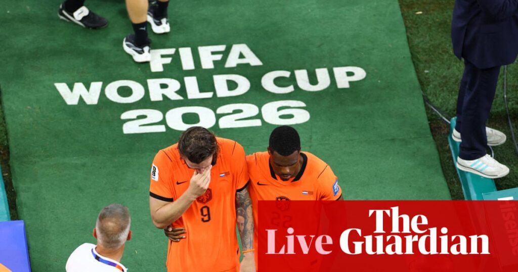 World Cup 2026: Dutch despair, Klopp plays down Germany job links after exit – live | World Cup 2026