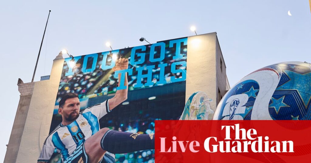 World Cup 2026 news: England latest; protesters block road to Azteca; Messi scores on return – live | World Cup 2026 World Cup 2026 news: England latest; protesters block road to Azteca; Messi scores on return – live | World Cup 2026