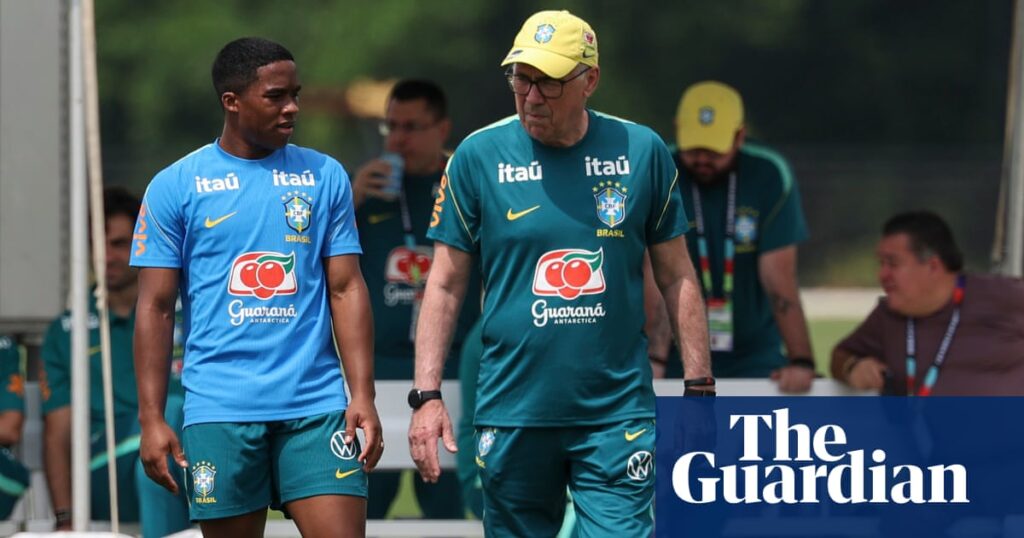 ‘More pressure than the president’: Ancelotti sets out to end Brazil’s World Cup drought | Brazil