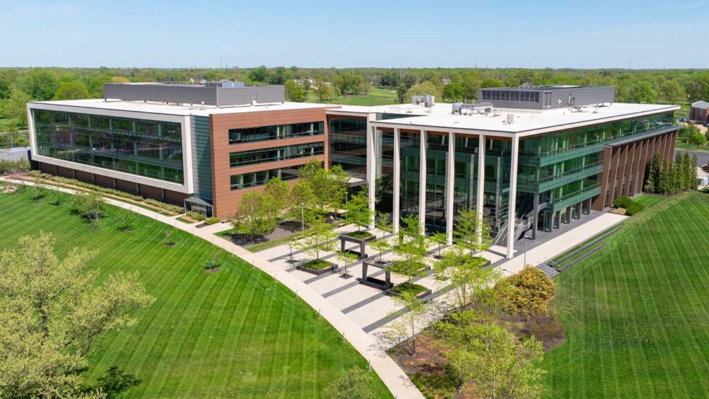 Bell Works Fort Monmouth Lands $60 Million Refinance as Leasing Nears 90% Bell Works Fort Monmouth Aerial