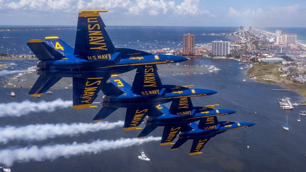 Blue Angels’ commander says flyover was ‘unsafe'