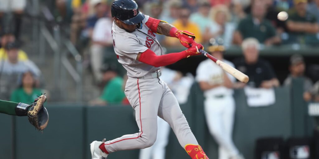 Ceddanne Rafaela hits first career grand slam as Red Sox beat A's