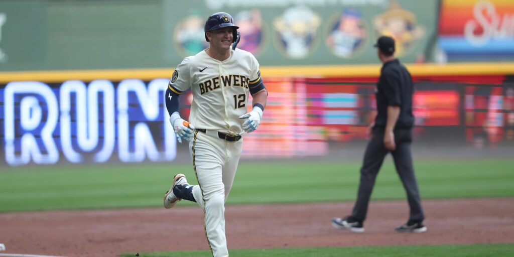 Cooper Pratt hits first Major League home run Cooper Pratt hits first Major League home run