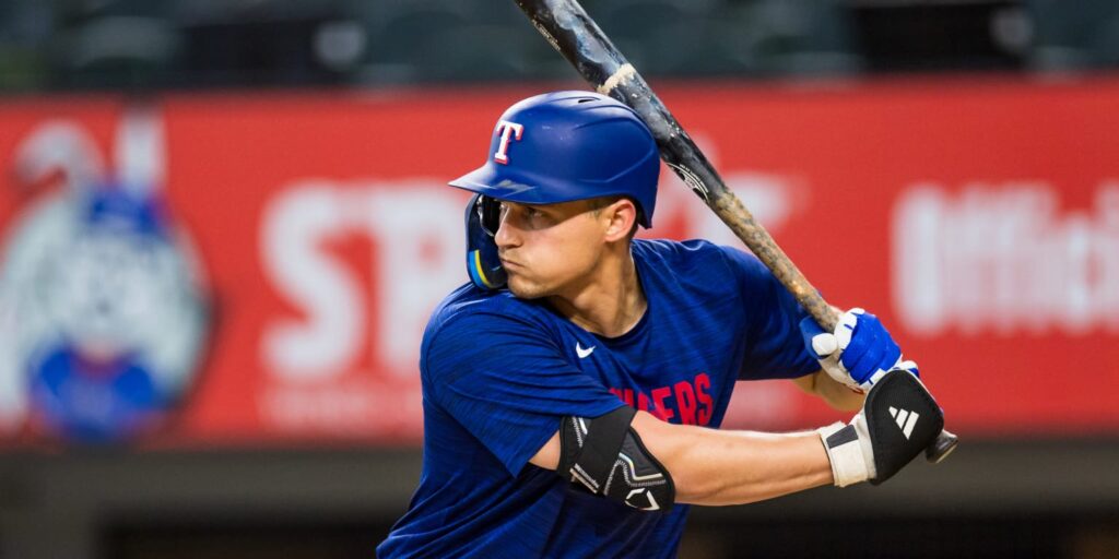 Corey Seager takes live batting practice