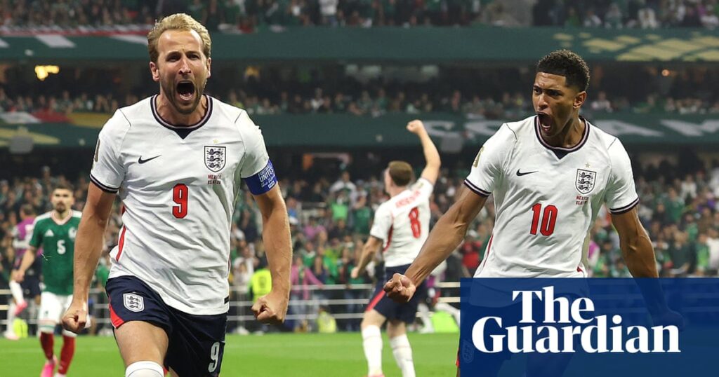 England’s 10 men hang on after Kane penalty to beat Mexico in World Cup thriller | World Cup 2026