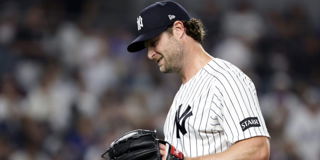Gerrit Cole allows 2 runs in 6-plus innings for Yankees against Dodgers