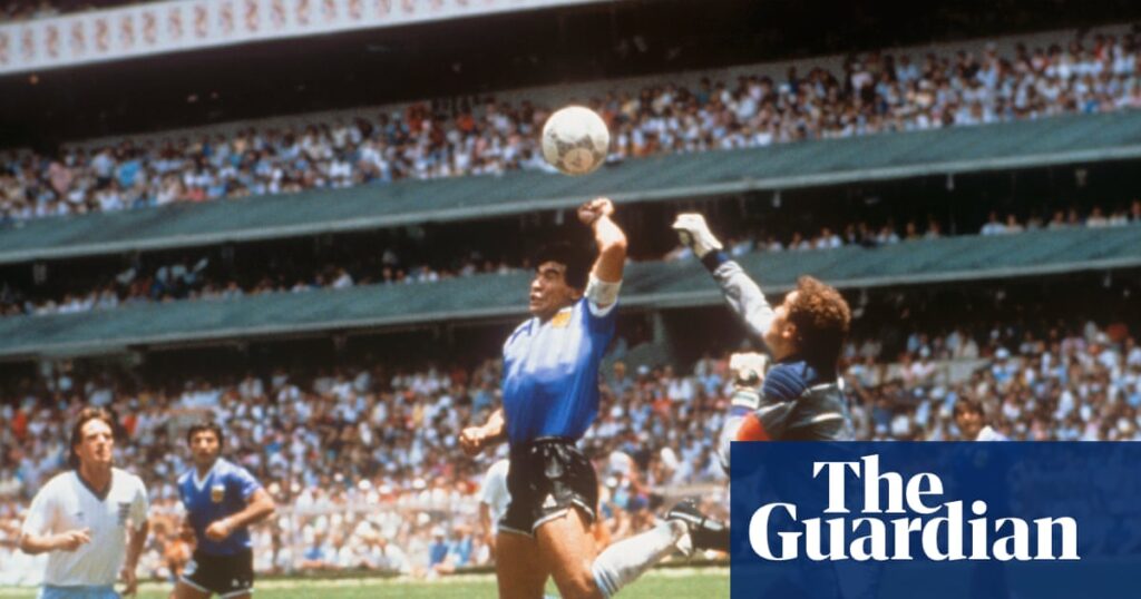 Ghosts of the Azteca: England return to scene of infamous Maradona handball | England Ghosts of the Azteca: England return to scene of infamous Maradona handball | England