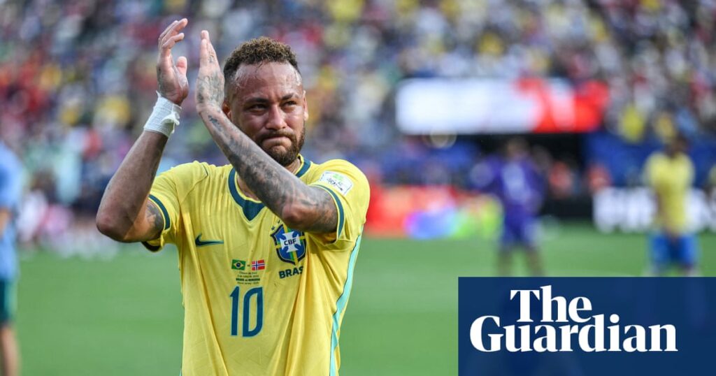 Is Neymar the first to bookend his international career with goals at the same venue? | Brazil
