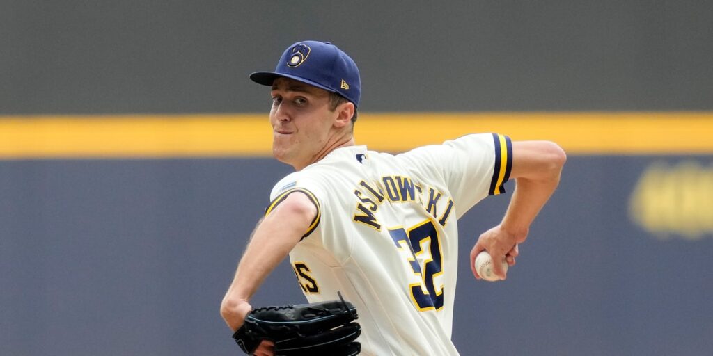 Jacob Misiorowski makes first start of second-half for Brewers Jacob Misiorowski makes first start of second-half for Brewers
