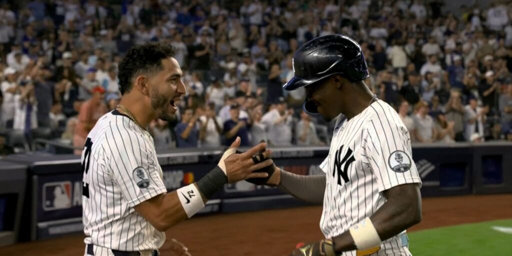 Jazz Chisholm Jr. hits go-ahead homer for Yankees vs. Dodgers Jazz Chisholm Jr. hits go-ahead homer for Yankees vs. Dodgers