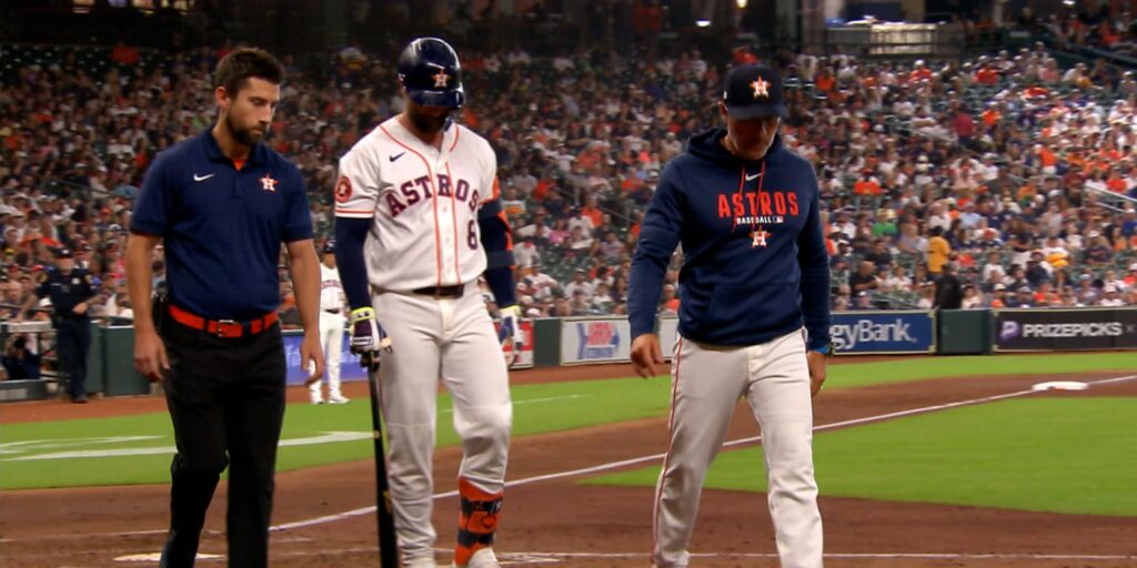Jeremy Peña, Christian Walker exit Astros game with injuries Jeremy Peña, Christian Walker exit Astros game with injuries