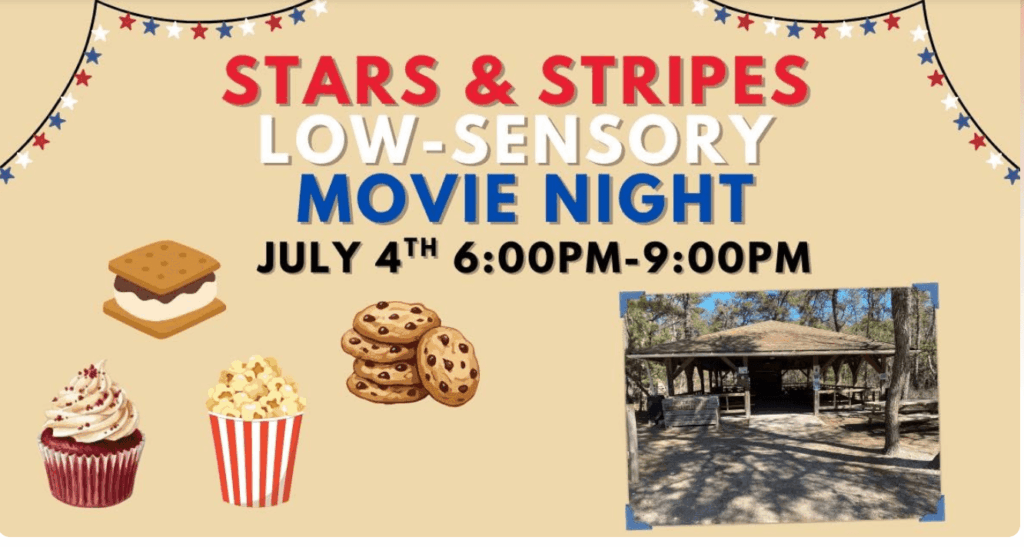 Join Cedar Run for a Low-Sensory 4th of July Event