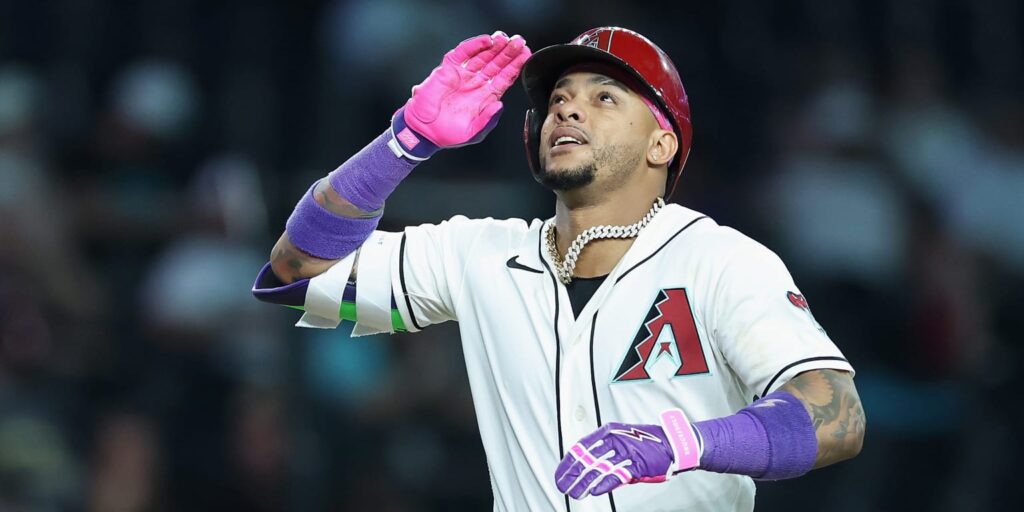 Ketel Marte scratched from D-backs' lineup due to back injury