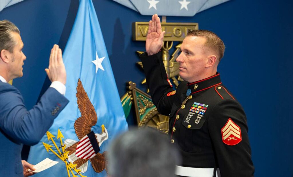 Medal of Honor recipient Dakota Meyer gets new Pentagon job