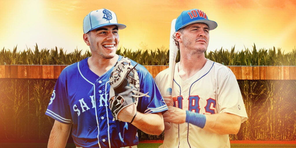 MiLB at Field of Dreams game uniforms 2026