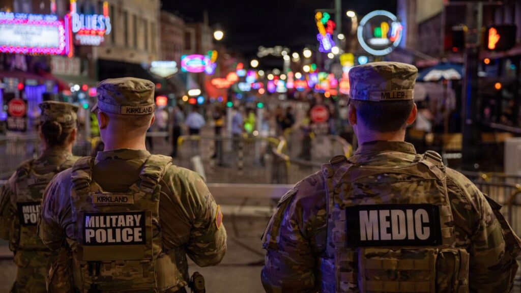 National Guard soldiers shoot and kill man in Memphis overnight National Guard soldiers shoot and kill man in Memphis overnight