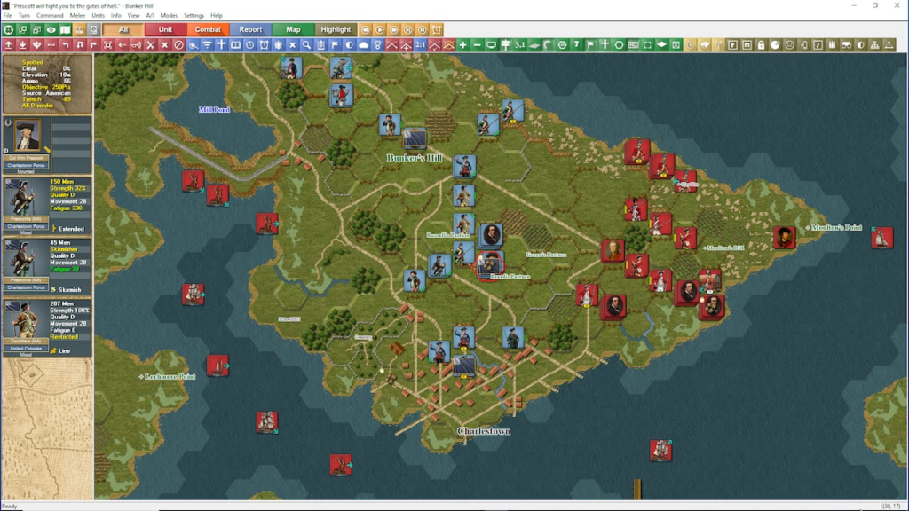 New wargame captures uncertainty of the American Revolution