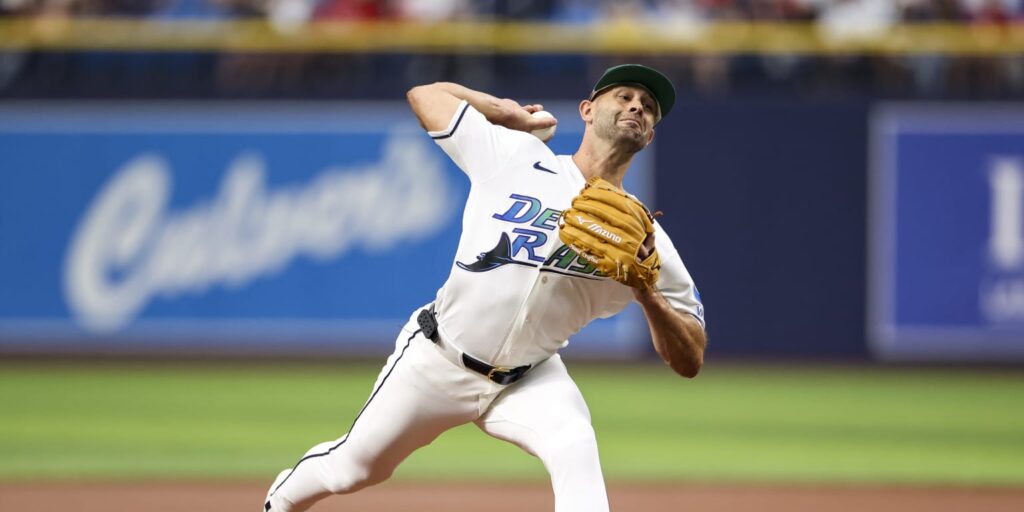 Nick Martinez’s scoreless start leads Rays past Guardians Nick Martinez's scoreless start leads Rays past Guardians